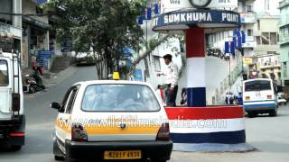 Aizawl traffic policeman shows the way for a smooth ride no honking [upl. by Fatima167]