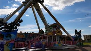 Pleasureland Southport  Frisbee  Off Ride POV Coaster World [upl. by Yorle760]