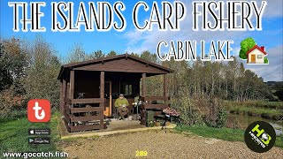 289 The Islands Carp Fishery Cabin Lake [upl. by Oenire]