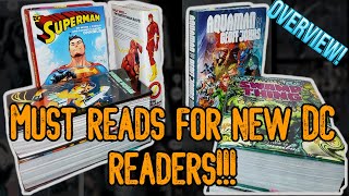 Top 10 DC Omnibus for new DC readers  Overview  MandoAllDay dccomics omnibus hardcover [upl. by Nyladnor]