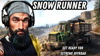 Realistic OffRoad Driving  Snowrunner  Logitech G29  Shifter Gameplay [upl. by Euphemia]