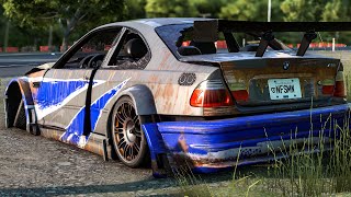 ENCONTREI A BMW M3 GTR ABANDONADA NO NEED FOR SPEED HEAT Restaurando Clássicos [upl. by Nairehs]