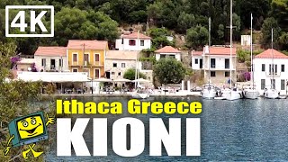 Kioni  Ithaca  Greece  4K Walking Tour  June 2022 [upl. by Immak]