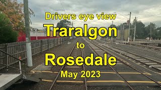 Drivers eye view Traralgon to Rosedale [upl. by Sarina]