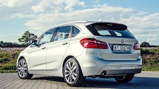 BMW 225xe Active Tourer 2016  test PL [upl. by Bohannon558]