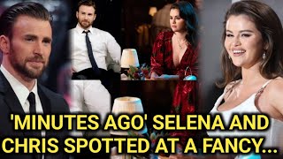 WATCH 🔥😲Chris Evans and Selena Gomez SPOTTED Minutes Ago At a Fancy Restaurant in Los Angeles [upl. by Irahc69]