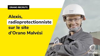 Alexis radioprotectionniste sur le site dOrano Malvési [upl. by Nadean]