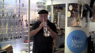 Bob Venier play tests Temby Trumpets [upl. by Oiceladni]