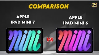 iPad Mini 7 vs iPad Mini 6  Full Comparison 🤔❓ [upl. by Giamo829]