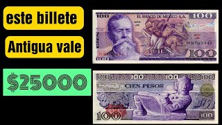 VALIOSO BILLETE DE 100 PESOS [upl. by Feliza]