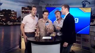 The cast of Million Dollar Quartet on CKWS [upl. by Verada]