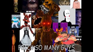 FRICK SO MANY GUYS another five nights sus remix [upl. by Atterbury]