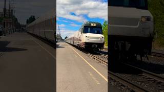 Talgo class Amtrak Cascade amtraktrain [upl. by Emmerie309]