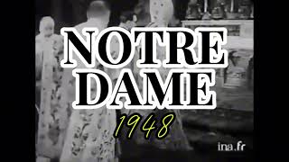 Notre Dame en 1948 encuentra las diferencias NotreDame Paris [upl. by Anecusa]