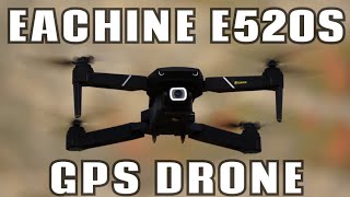 EACHINE E520S 5G WiFi Foldable Drone with GPS Review [upl. by Efram]