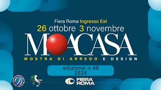 Moa Casa 2024  Fiera Roma [upl. by Nylauqcaj919]