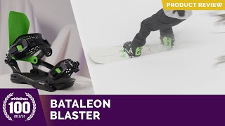 Bataleon Blaster 2023 Snowboard Binding Review [upl. by Gusba]