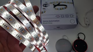 SUPER BRIGHT 24v RGB SMART LED STRIP LIGHT no Hub Required works with Smart Life or Tuya [upl. by Warthman]