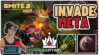 INVADE META MAKES ME 6 LEVELS ABOVE THEIR WHOLE TEAM  SMITE 2 FENRIR JUNGLE [upl. by Scotney219]