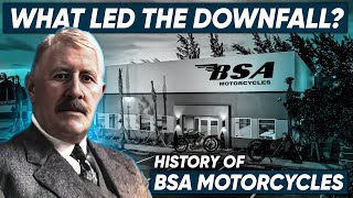 The Shocking Downfall of BSA Motorcycles Nobody Tells You [upl. by Wyon]