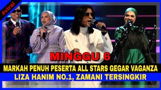 MINGGU 6  MARKAH PENUH Peserta ALL STARS GEGAR VAGANZA LIZA HANIM NO1 ZAMANI TERSINGKIR [upl. by Hyacintha]