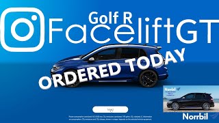 NEW CAR ORDERED The Facelift Golf R Mk85 [upl. by Anaerol]