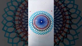 Spirograph drawing shorts drawingideas art [upl. by Bubb264]