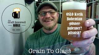 Grain to Glass  Kveik Oslo Bohemian Pilsnerish  Full Brewday With Recipe [upl. by Xyla43]