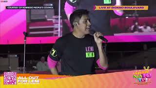 Gary and Gab Valenciano at the LeniKiko campaign rally in Pasay [upl. by Dave]