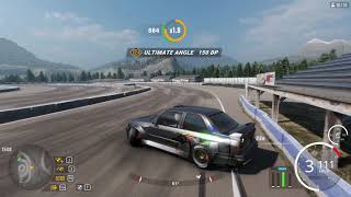 Bmw E30 drift jump Ebisu CarX [upl. by Melanie]