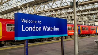 London Waterloo Train Station Announcements 📣 [upl. by Gavrah]