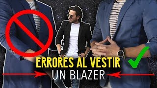 ERRORES al VESTIR un BLAZER  JR Style [upl. by Nyleuqcaj]