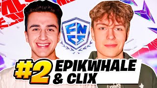 2ND PLACE In FNCS Week 1 w Clix 🏆 [upl. by Etiuqram]