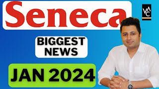 Big Update For Seneca College For Jan 2024 intake  Seneca College  Study In Canada [upl. by Siravart]