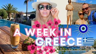 a week in greece 🇬🇷 🌞 🌊 [upl. by Ahsatsana]