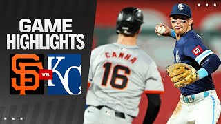 Giants vs Royals Game Highlights 92024  MLB Highlights [upl. by Licht]