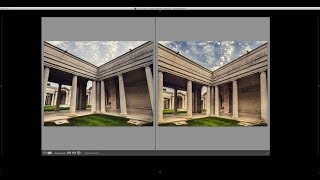 Comment redresser une perspective avec Lightroom 5 et DXO Viewpoint [upl. by Ellekcim]