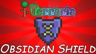 Terraria 12 Tutorials Obsidian Shield Super Accessory Part 1 [upl. by Hserus]