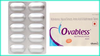 Ovabless Tablet Uses amp Composition Details  Amino AcidNatural Extract Multivitamin [upl. by Aitnahs299]