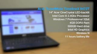 Acer TravelMate 8472T TimelineX i5 Laptop Review [upl. by Anaira572]