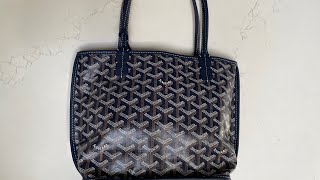 What fits inside the Goyard Mini Anjou [upl. by Rondi351]