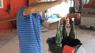 Degorgement o sboccatura Spumante Metodo Classico [upl. by Anelra503]