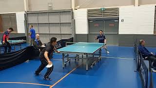 2024 NSW veterans div 1 Tony Bo vs Peter So set 3 [upl. by Enortna444]