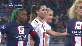 Lyon vs PSG  D1 Arkema  Division 1 Féminine [upl. by Haidabo]