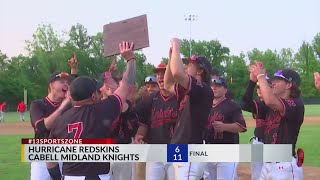 Cabell Midland downs Hurricane to win regional [upl. by Dever]