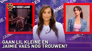 Jaimie Vaes sluit huwelijk met Lil Kleine niet uit  SHOWNIEUWS [upl. by Filler]