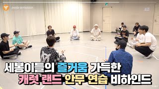 INSIDE SEVENTEEN 2020 SVT 4th FAN MEETING ＜SEVENTEEN in CARAT LAND＞DANCE PRACTICE BEHIND [upl. by Anuala]