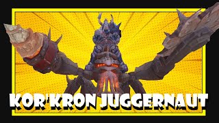 Tusk runs but you get the KorKron Juggernaut instead [upl. by Letnohc]