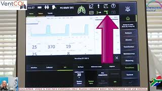 Automatic Suction Routine ASR  Elisa ICU Ventilator [upl. by Enilrahc]