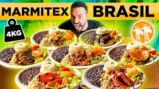 O maior MARMITEX feito no GIRAFFAS  Comi por 7 [upl. by Ecirtam]